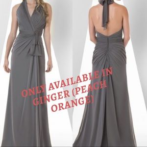 Bari Jay Bridesmaid Sleeveless Ginger formal dress